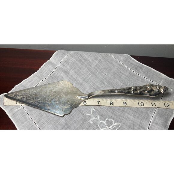 Raimond silverplated pie server - Picture 1 of 4